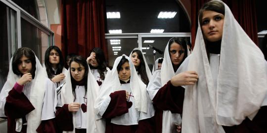 Umat Nasrani rawan tinggal di lima negara ini