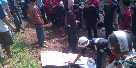 Pria tewas di rel KA Pasar Minggu sekuriti SMKN 37   