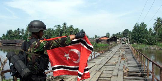 Bendera GAM melanggar undang-undang