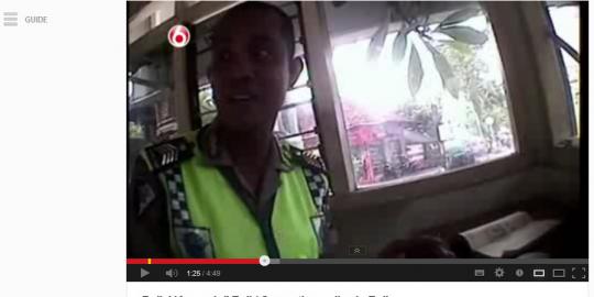 Mabes Polri berterima kasih video polisi diunggah ke Youtube