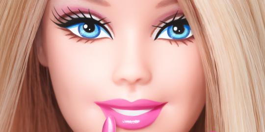Mengejutkan, Barbie terlihat jelek tanpa make up!