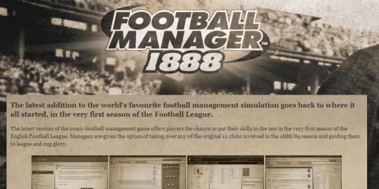 Football Manager 1888 dirilis tuk peringati HUT Liga Inggris