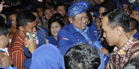 Diambilalih SBY, elektabilitas Partai Demokrat naik 0,6 persen