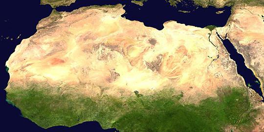 Sahara dulunya adalah tempat yang hijau