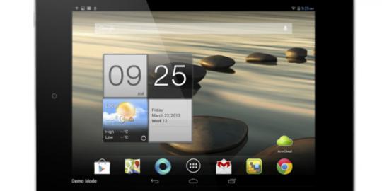 Acer siapkan tablet pesaing iPad Mini