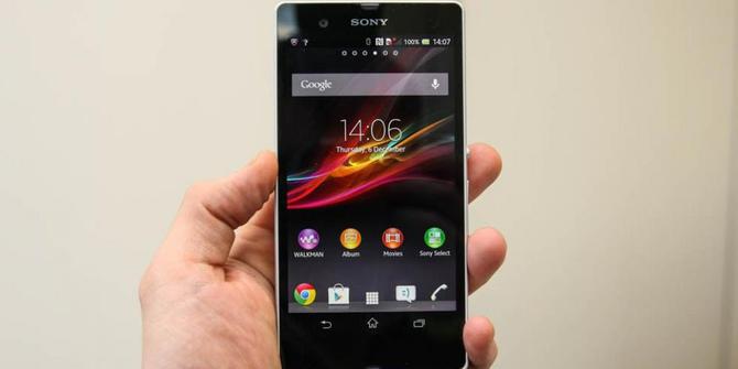 Xperia Z adalah gabungan Walkman, kamera dan TV  merdeka.com