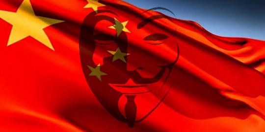 Ingin bebaskan Tibet, Anonymous caplok situs China