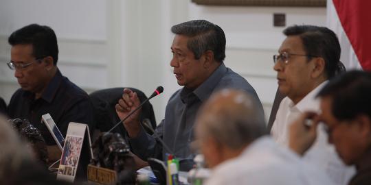 Bahas kenaikan BBM, SBY rapat tertutup