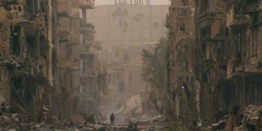 Suriah bagaikan "Kota Hantu"