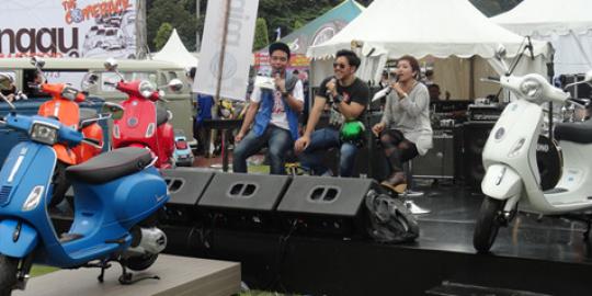 Ultah Vespa Ke-67 disambut dengan penghijauan