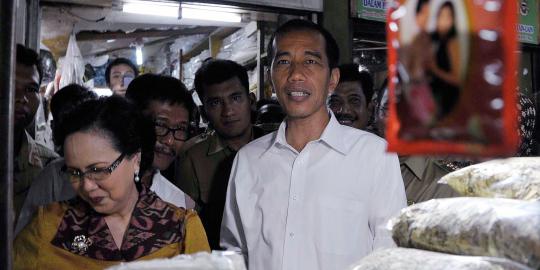 Jokowi ajak media asing blusukan ke Pasar Menteng Pulo