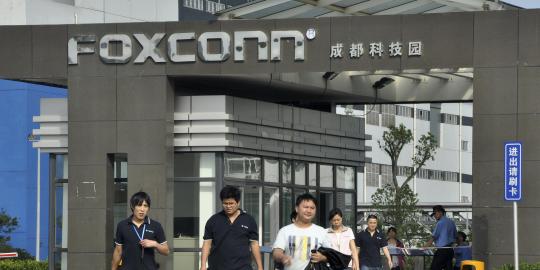 Ketularan Apple, pendapatan Foxconn ikut berkurang