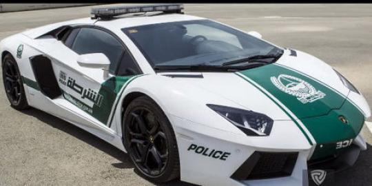 Polisi Dubai perkuat armada dengan Aventador!
