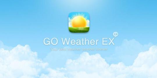 Go Weather EX luncurkan update ke perangkat Android
