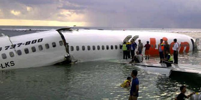 kejadian di indonesia Kejadian Lion Air bak Garuda Indonesia di Bengawan Solo 