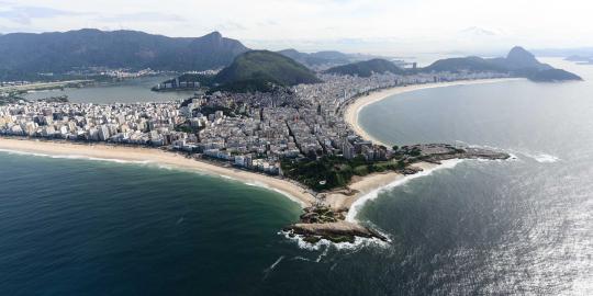 Menelusuri keindahan di kota pesisir Rio de Janeiro