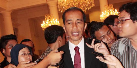 Jokowi: Masuk 3 besar capres terpopuler, ya bagus dong