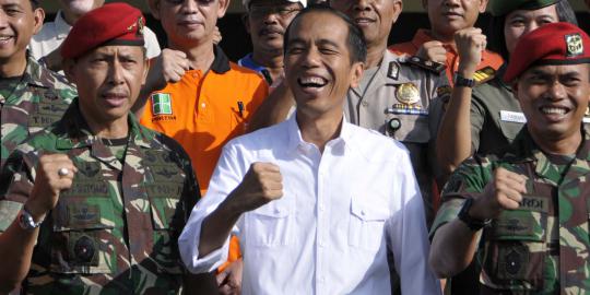 Jokowi hadiri HUT Kopassus di Cijantung