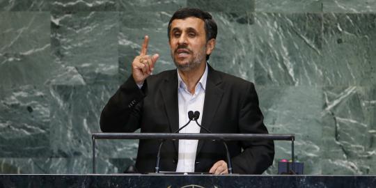 Ahmadinejad sebut Iran tidak butuh bom atom  