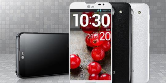 LG Optimus G Pro hadir dengan warna hitam