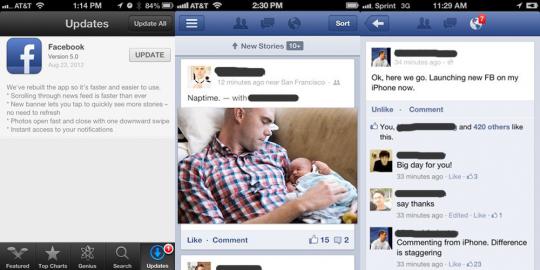 Facebook 6.0 di iPad dan iPhone juga miliki fitur Chat Head