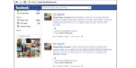 Hati-hati terhadap Facebook Page mengandung Malware