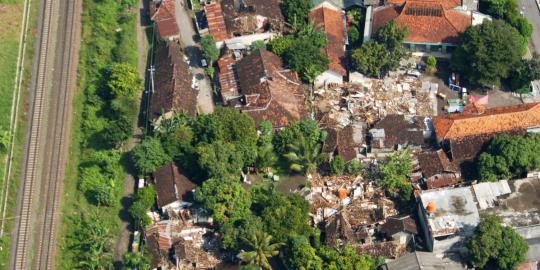 2 Orang luka, 311 bangunan rusak akibat gempa Dieng