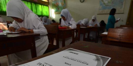 UN ditunda 2 jam, pelajar SMP di Bogor sempat stres