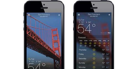 Yahoo! Weather untuk iPhone, iPod, dan iPod Touch