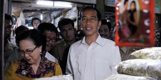 Bau dan becek di Pasar Meruya Ilir akan dihilangkan Jokowi