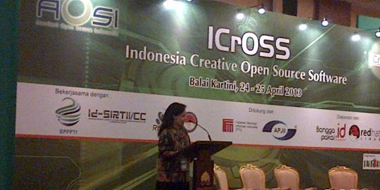 Asosiasi Open Source Indonesia gelar ICrOSS 2013