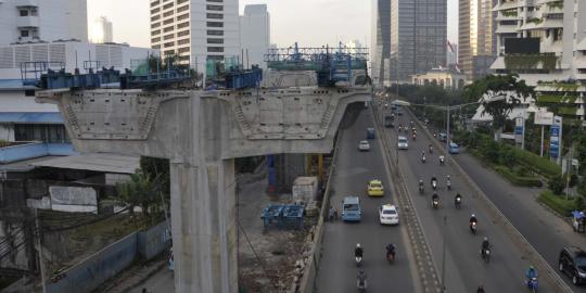 Proyek jalan layang Kp Melayu-Tanah Abang dihentikan