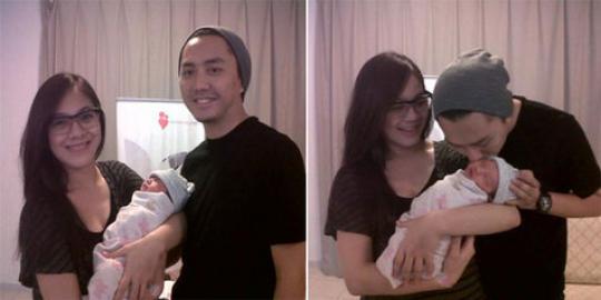 Omesh ungkap arti nama anaknya, Btari Embun Anandayu