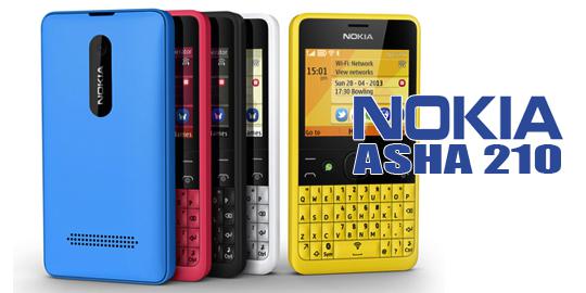 Harga dan spesifikasi Nokia Asha 210