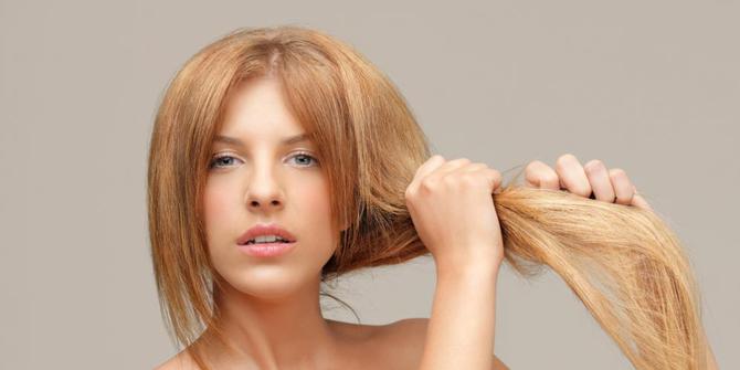 5 Cara ampuh untuk atasi rambut  kering  merdeka com