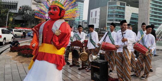 Jokowi: Banyak anak-anak gak ngerti ondel-ondel dan tanjidor