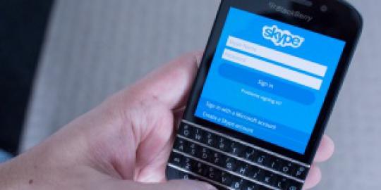 BlackBerry Q10 hadirkan Skype