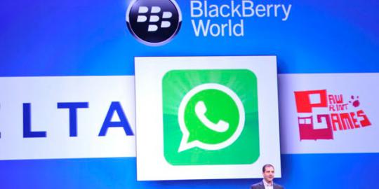 WhatsApp siap hadir dalam BlackBerry Q10