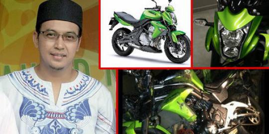 Penyebab meninggalnya Uje dengan Kawasaki ER-6N