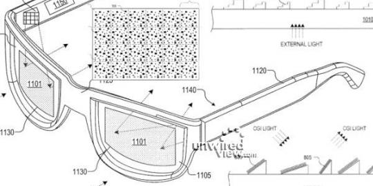 Google Glass generasi selanjutnya bawa transparan display