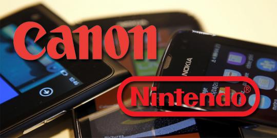 Canon dan Nintendo tuding smartphone sebagai biang masalah