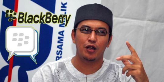 Uje: Pakai BlackBerry banyak dosanya