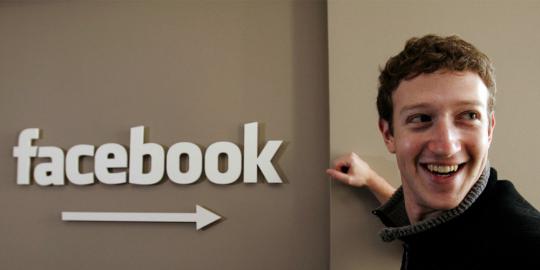 Bos Facebook digaji hanya USD 1  per tahun!