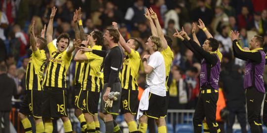 Menang agregat 4-3, Borussia Dortmund singkirkan Real Madrid