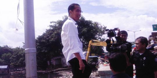Jokowi: Ada kepentingan bisnis di Waduk Pluit, kita ngertilah