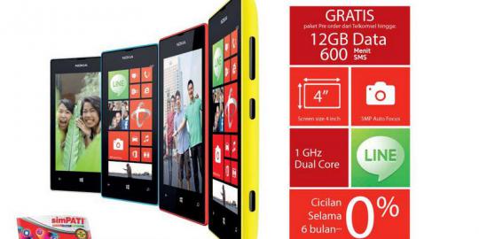 Nokia Lumia 520 sudah masuk tahap pre-order di Indonesia