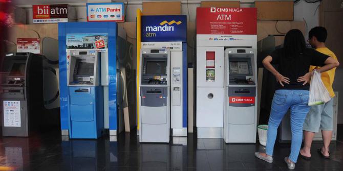 Jumlah ATM  Indonesia  masih kalah dibandingkan China dan 