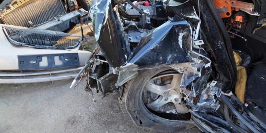 Mobil wartawan kecelakaan di Medan, 1 tewas