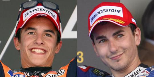 Marquez-Lorenzo angkat bicara soal senggolan di Jerez