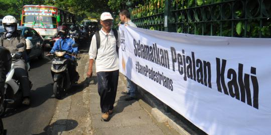 RSA Indonesia gelar aksi 'Selamatkan Pejalan Kaki'